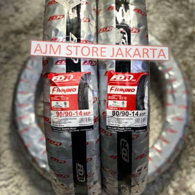 FDR Flemino 80/90-14, 90/90-14, 100/90-14 Tubeless..
