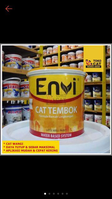  CAT  TEMBOK  ENVI  5 KG  CAT  WANGI Shopee Indonesia