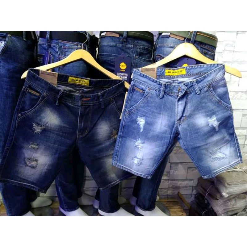 JEANS SOBEK PRIA/27-38/JEANS PENDEK