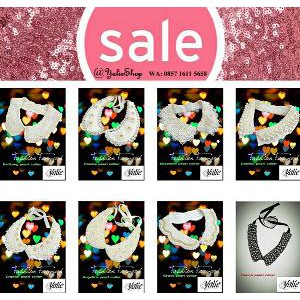 Jual Kalung Kerah Renda Aksesoris Collar Necklace Murah