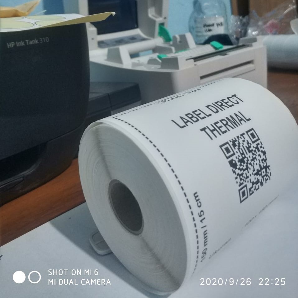 AWB Label - Shipping Label - Label Pengiriman 100x150 - AirwayBill Label UPM