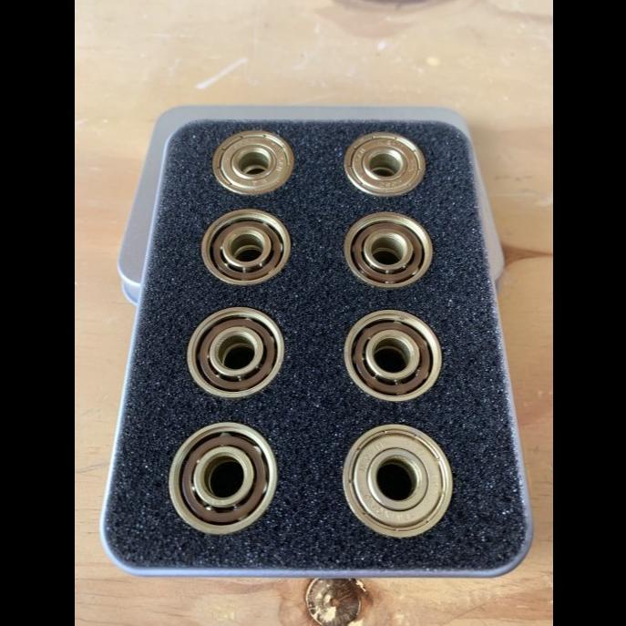 BEARING SEPATU RODA INLINE SKATE ILQ 11 GOLD NB