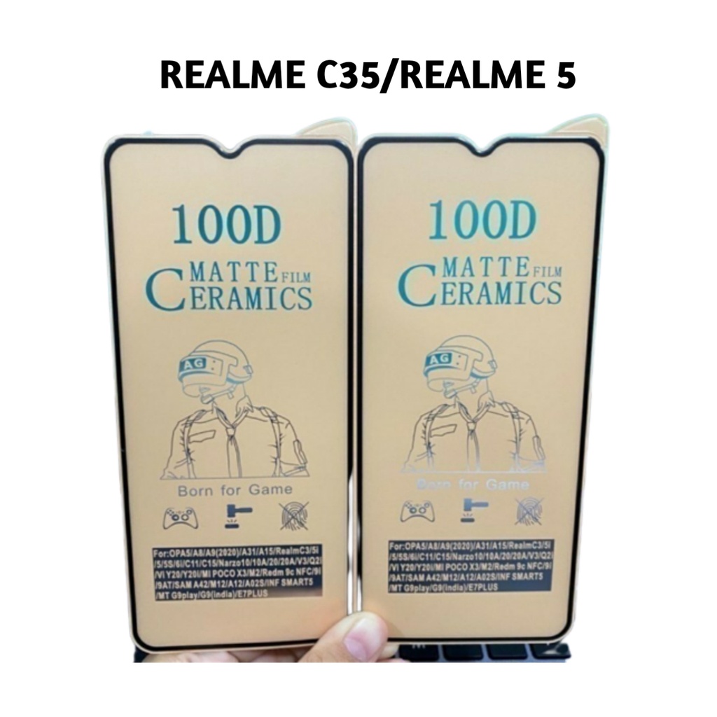 CERAMIC MATTE ANTI GLARE REALME C35