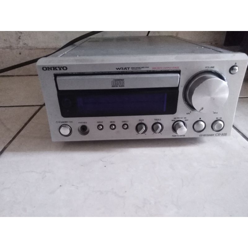 ONKYO AMPLIFIER CD RECEIVER CR-505 / AMLPI MURAH