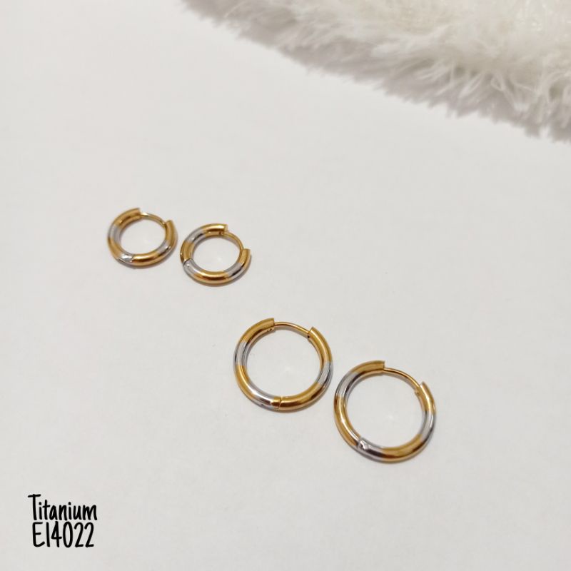 Anting Titanium Gipsy Warna Mix E14022