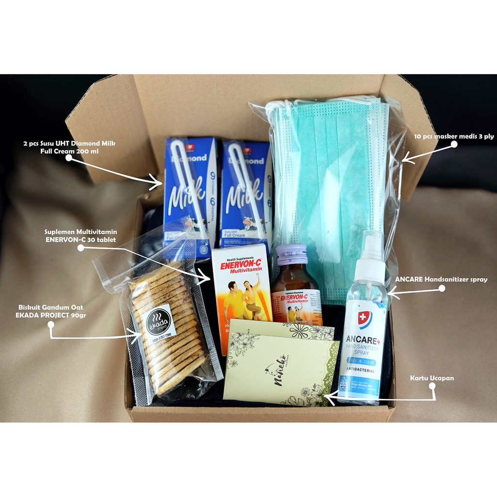 Paket B - Hampers Paket Isoman Isolasi Mandiri COVID-19