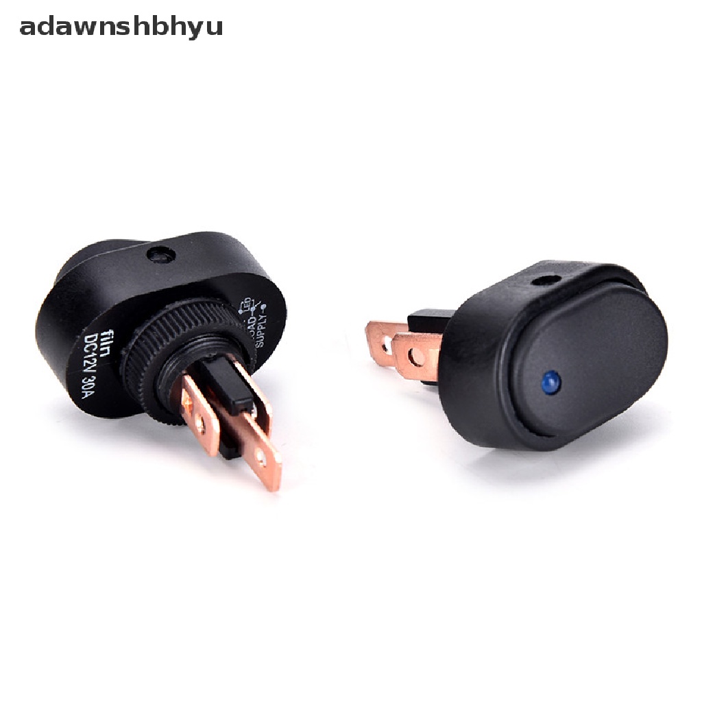 [adawnshbhyu] Lampu LED 12V 30A Mobil Perahu Auto Rocker SPST Toggle Saklar ON/OFF