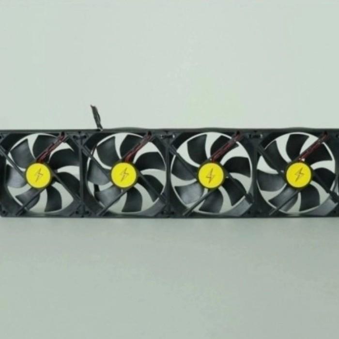 KIPAS MINING FAN MINING KENCENG ADEM TIDAK BERISIK SET 4 FREE ADAPTOR