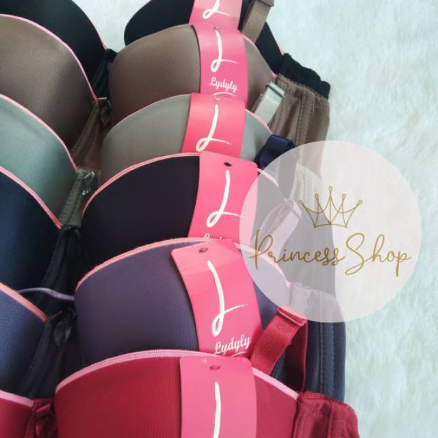 Bra kawat Busa Lydyly L037 Push Up Bra Half Cup lydyly 34-38