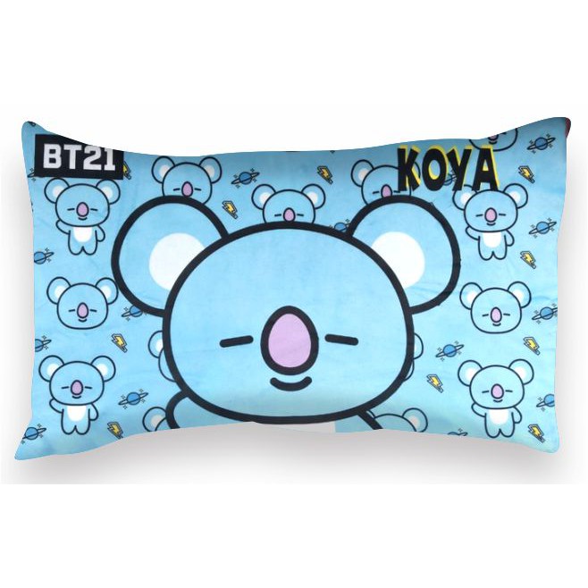 Bantal Printing Peluk Sofa BT21  Koya  UnOfficial Bahan 