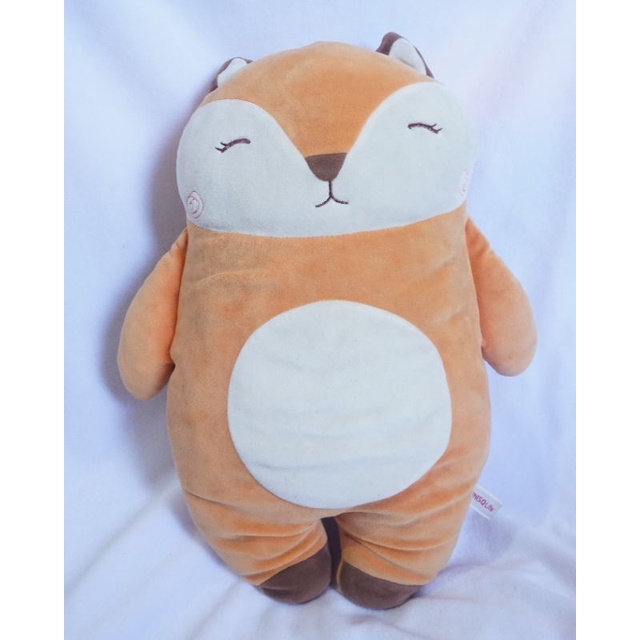boneka rubah miniso