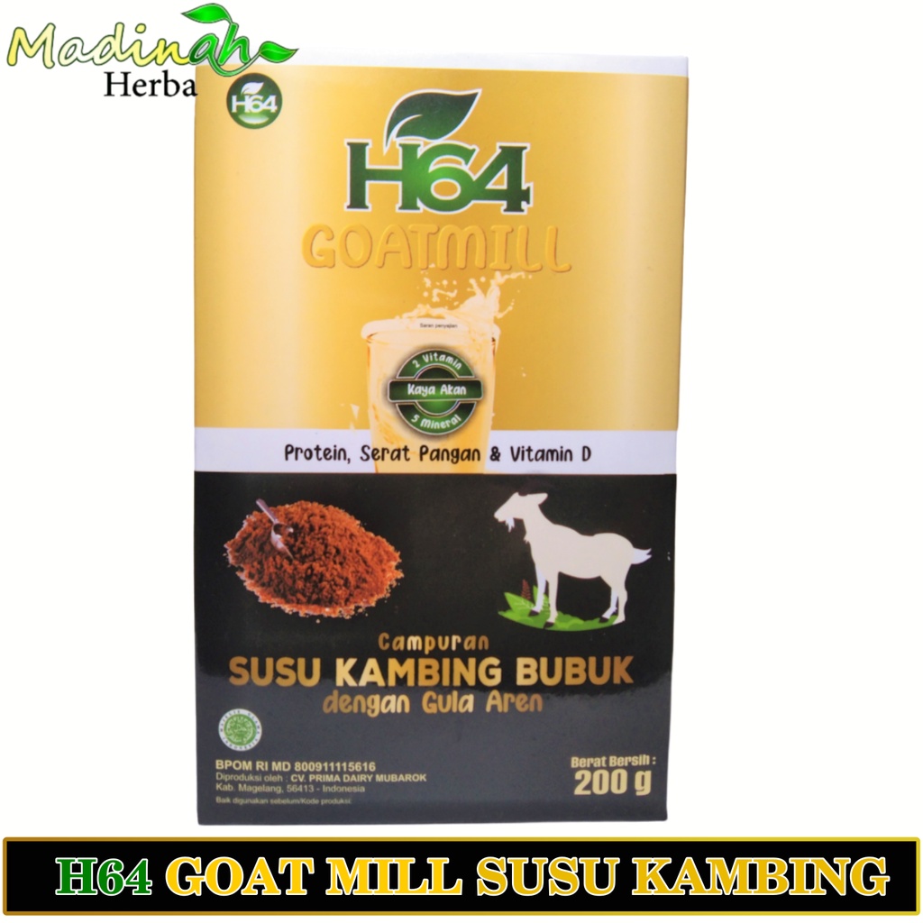 Susu Kambing Etawa Bubuk Goatmill Dengan Gula Aren H64