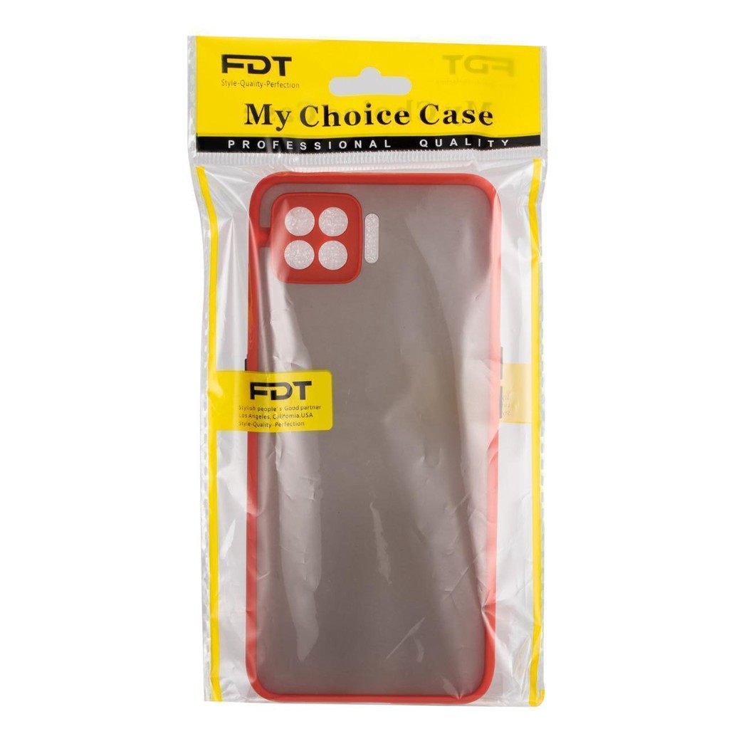 Case/Casing FUZE HYBRID My Choice Softcase VIVO Y51/X50 PRO/Y19/Y1S/Y91C/V9/Y85/V11 PRO/V19/Y72/Y52S-HYBRID MERAH