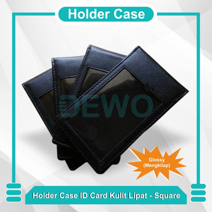 

Promo Tempat Id Card Kulit Model Lipat Bentuk Kotak/Holder Id Card/Case Id Trendi
