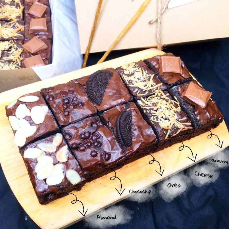 

Brownies Fudgy | Brownies Panggang | Brownies Murah Enak