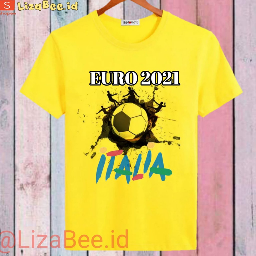Kaos Euro Distro 2021 France Jerman Germany Portugal Belanda Murah Inggris Spanyol Italy 2020