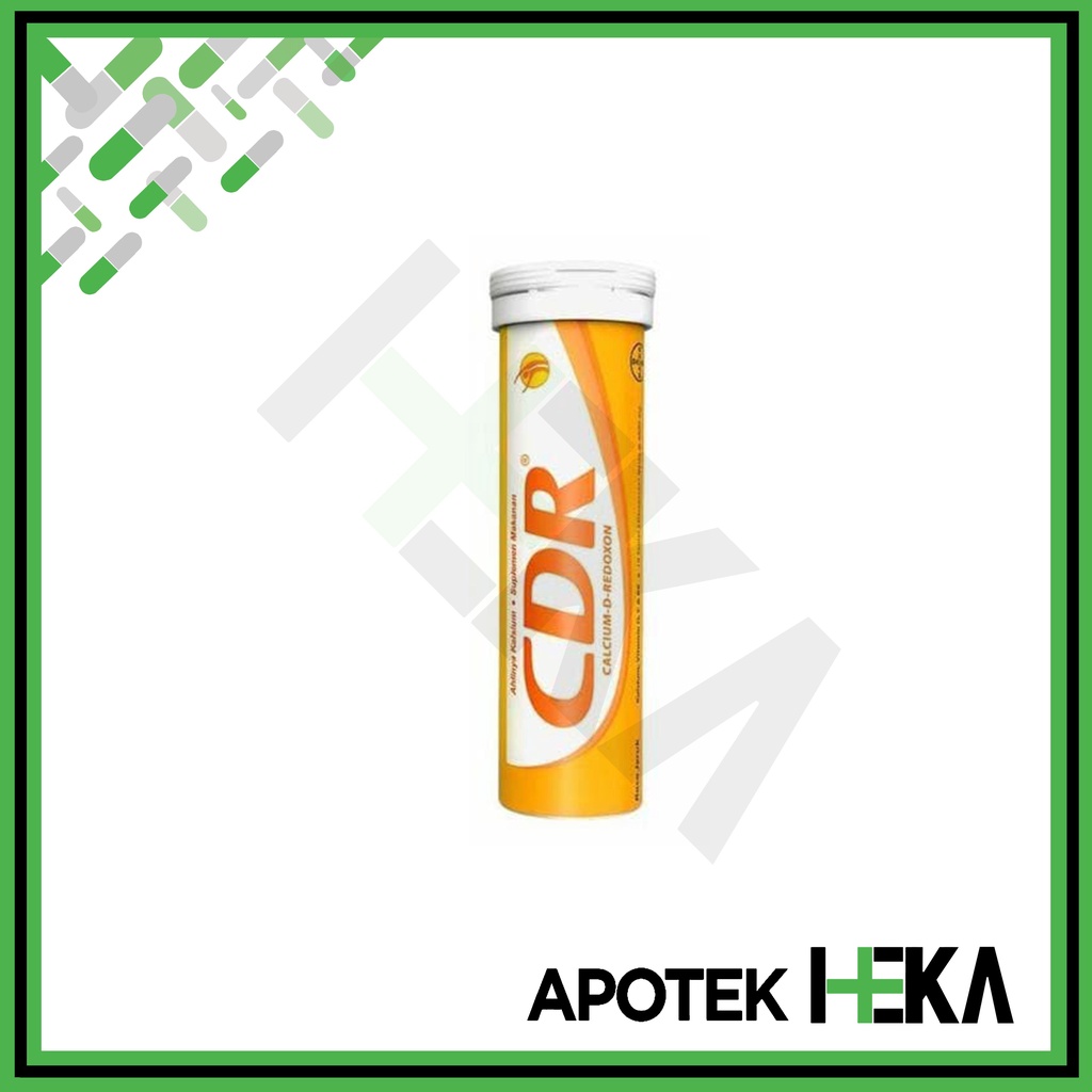 CDR Calcium D Redoxon Effervescent Tablet - Rasa Jeruk Mandarin (SEMARANG)