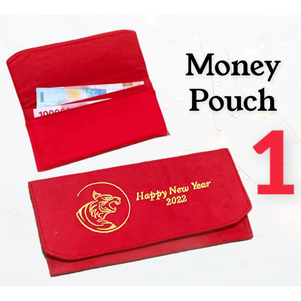 Fawn'G Handmade - Money POUCH Imlek Edisi Tahun Macan /  Angpao Imlek Bordir