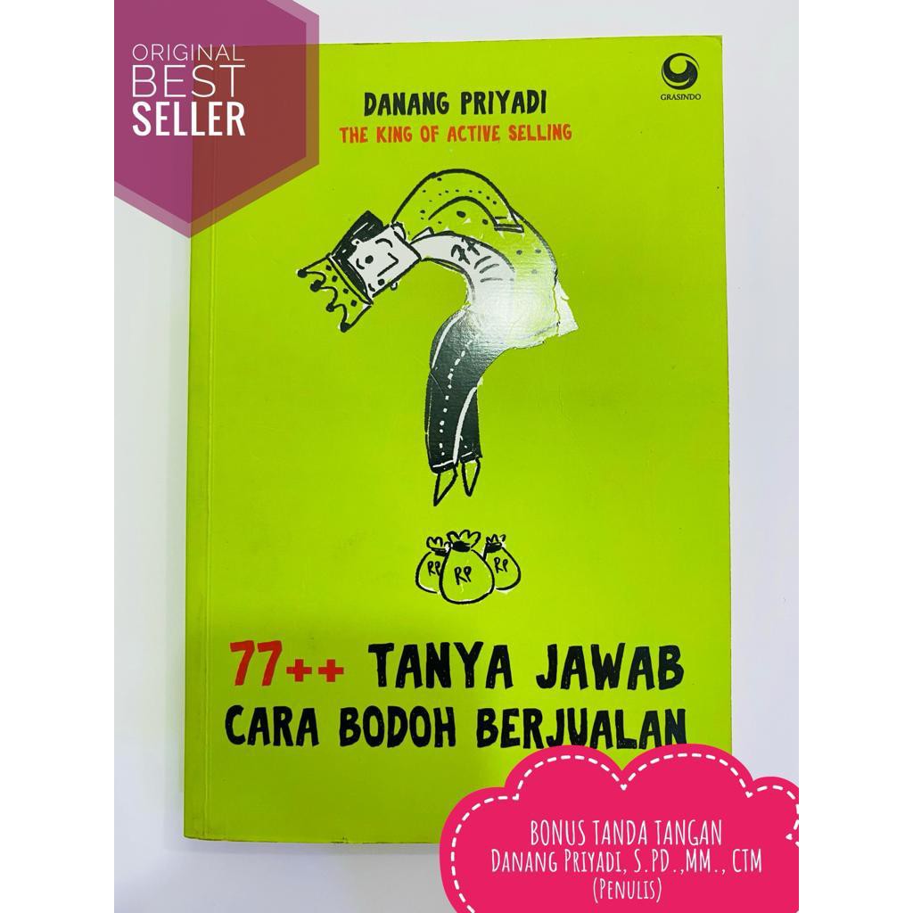 Buku Baru - 77++ Tanya Jawab cara bodoh berjualan
