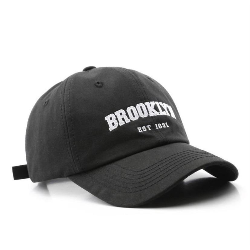 Best Seller - Topi Unisex Cap Hat Cotton Material Bordir Brooklyn Baseball / Baseball Cap Korea Trendy