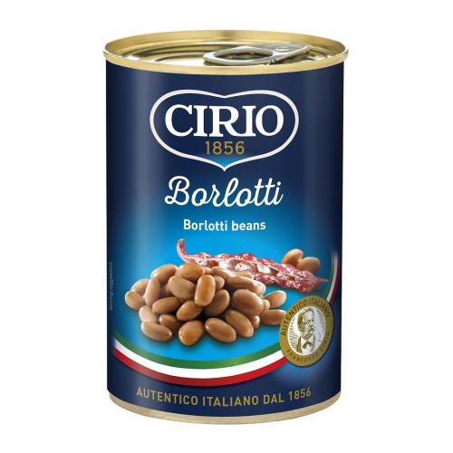 Cirio Borlotti Bean 410 gr | Kacang Borlotti Kalengan | Kacang Tolo