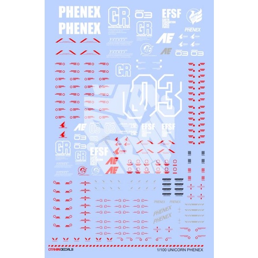 UNICORN PHENEX WATERDECAL