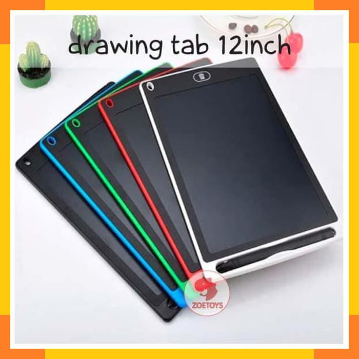 Zoetoys Drawing Tab 12 inch | Draw Tab / Pad | Mainan Edukasi Anak