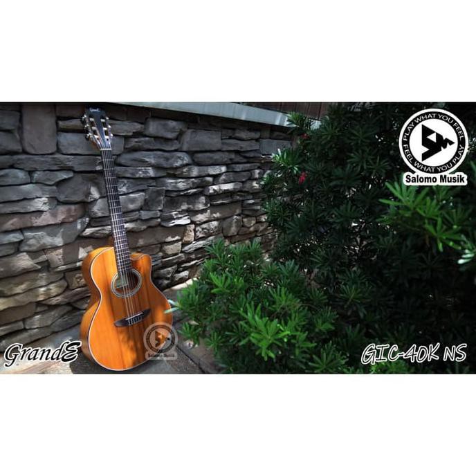 Gitar Klasik Nylon Grande Gic-40K Ns