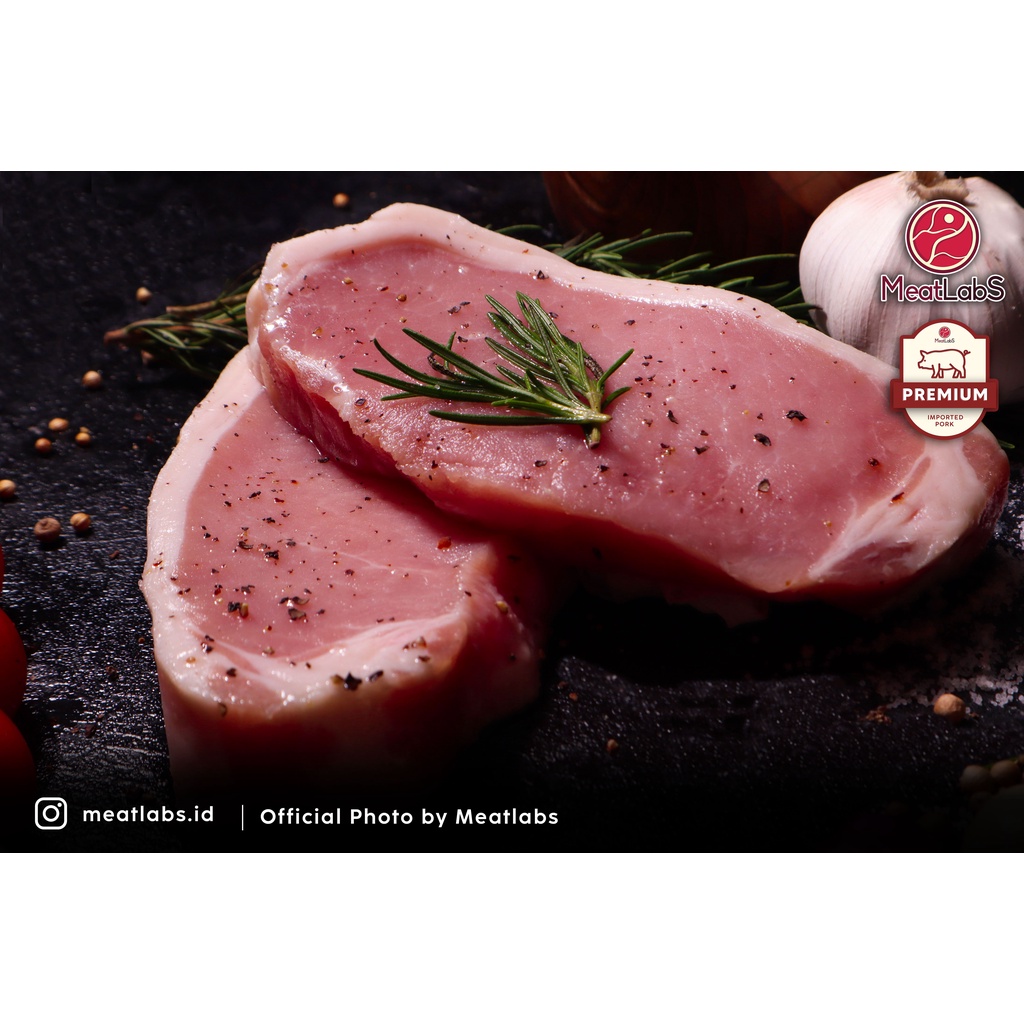 

Steak Daging Babi Karbonat Import - Loin Boneless Steak