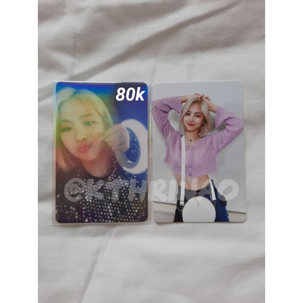 Pc Photocard Itzy Ryujin Lr Lightring Noot Noot