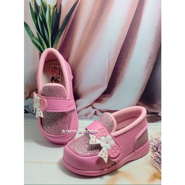 sepatu sneaker anak perempuan terbaru sepatu anak perempuan pita cantik