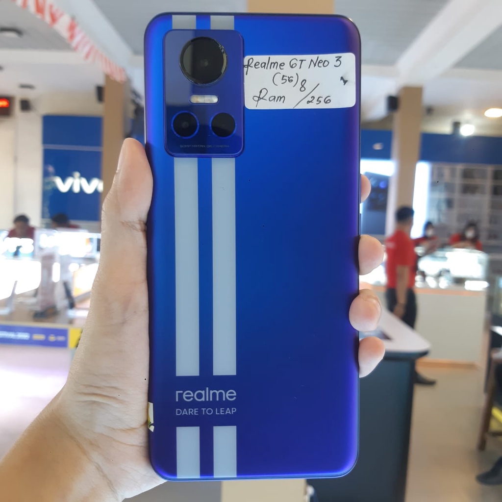 Realme GT Neo 3 8/256gb Fullset - Hp Second Bekas MINUS BURN