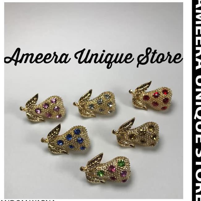 A5ZR BROS JILBAB BROS HIJAB AKSESORIS JILBAB KEBAYA KUTU BARU BROS DAGU - RANDOM XUVF