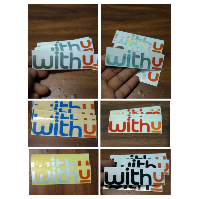 STICKER WITHU LOGO MOTOGP