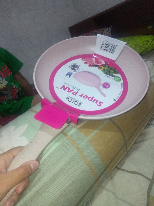 Bolde Fry Pan 26 Cm Wajan Keramik Granite Beige Series