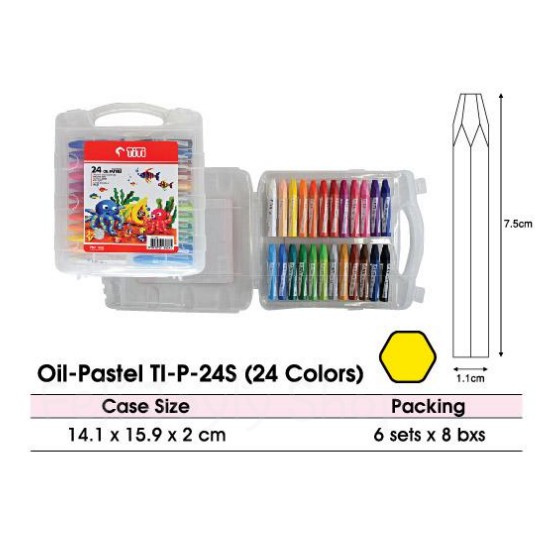 

Stok Ready CRAYON TITI 24S OIL PASTEL KRAYON 24 WARNA SENI GAMBAR LUKIS ATK MURAH Diskon