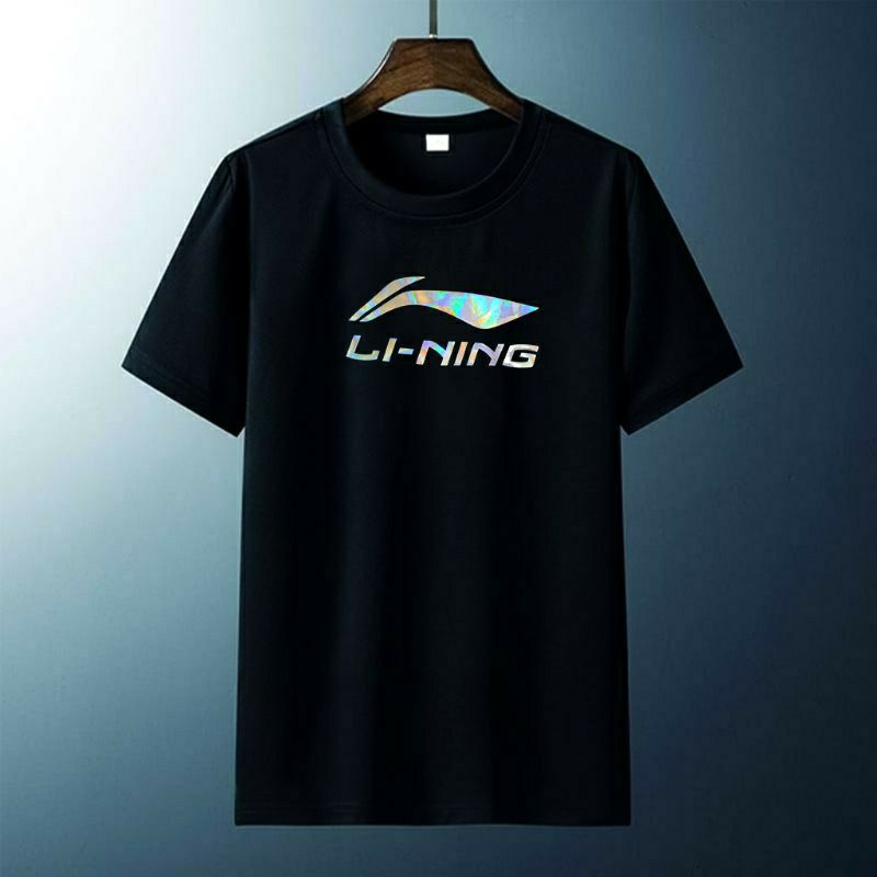Baju T-shirt Kaos LI-NING l kaos Badminton l kaos Bulu tangkis