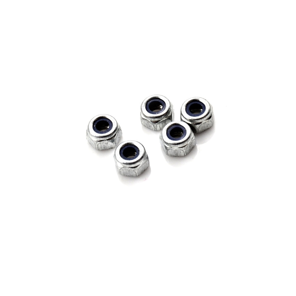 100 Pcs Baut Hex M3X0.5Mm Bahan Nylon Stainless Steel