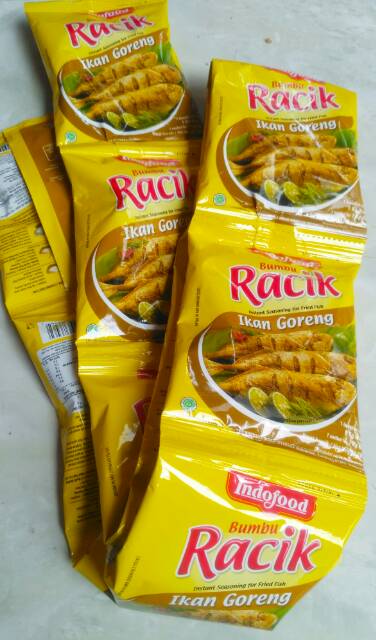 Bumbu racik indofood kemasan renceng