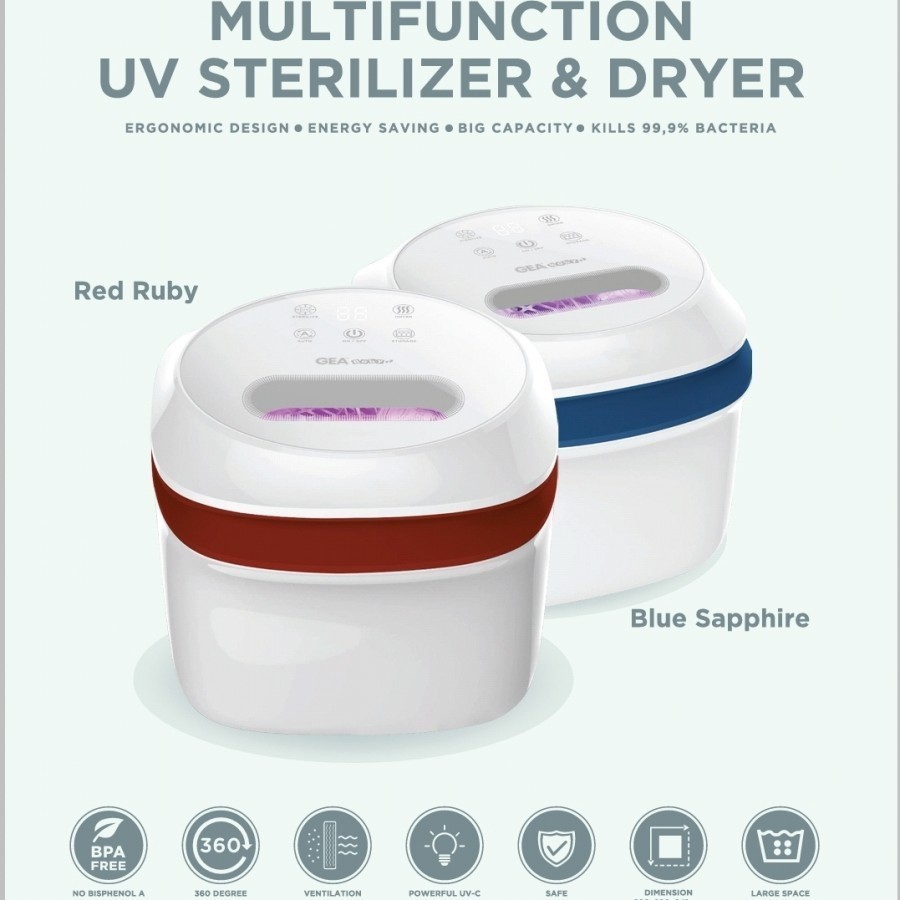 Gea Baby GS-100 Multifunction UV Sterilizer &amp; Dryer