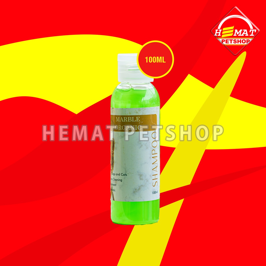 Shampoo Kucing anjing Sampo Hewan Marble Organic 100 ML