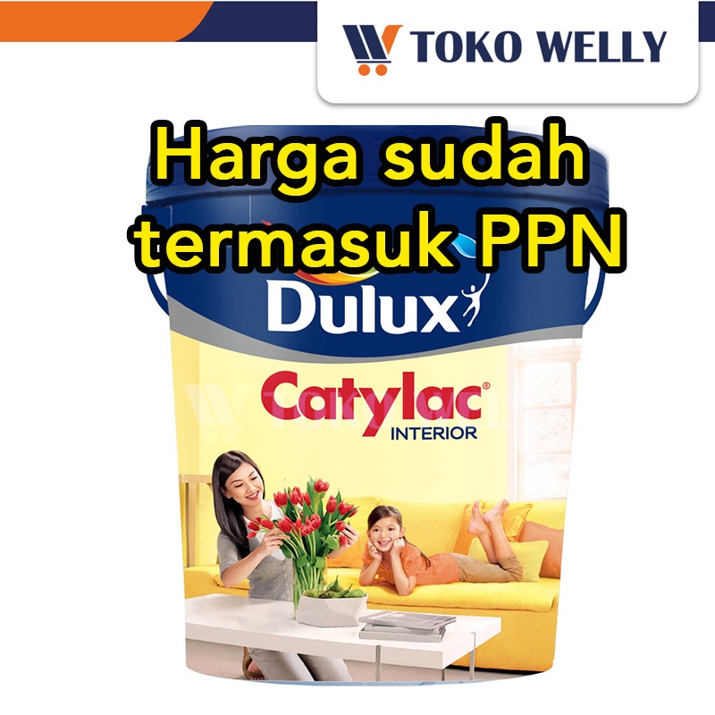 Jual Dulux Catylac Interior Warna 1501 Putih Cat Tembok Pail 25kg Shopee Indonesia 7222