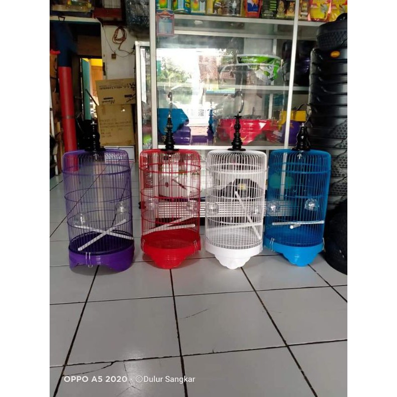Kandang besi kandang pleci kandang kolibri sangkar besi sedang sangkar pleci