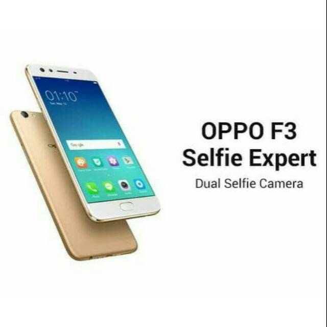 OPPO F3 GOLD BLACK DAN ROSE RAM 4/64 GB GARANSI RESMI