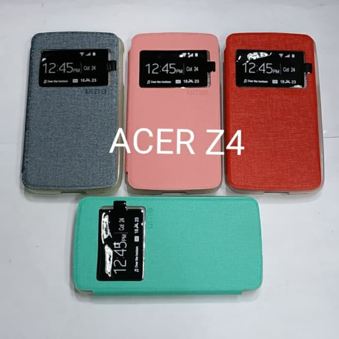 ACER Z4 sarung flip cover ume / sarung model buku MANTUL