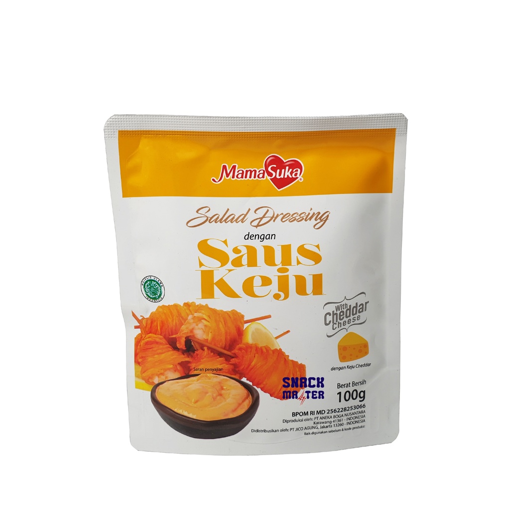 

Mamasuka Salad Dressing Saus Keju - Netto 100gr