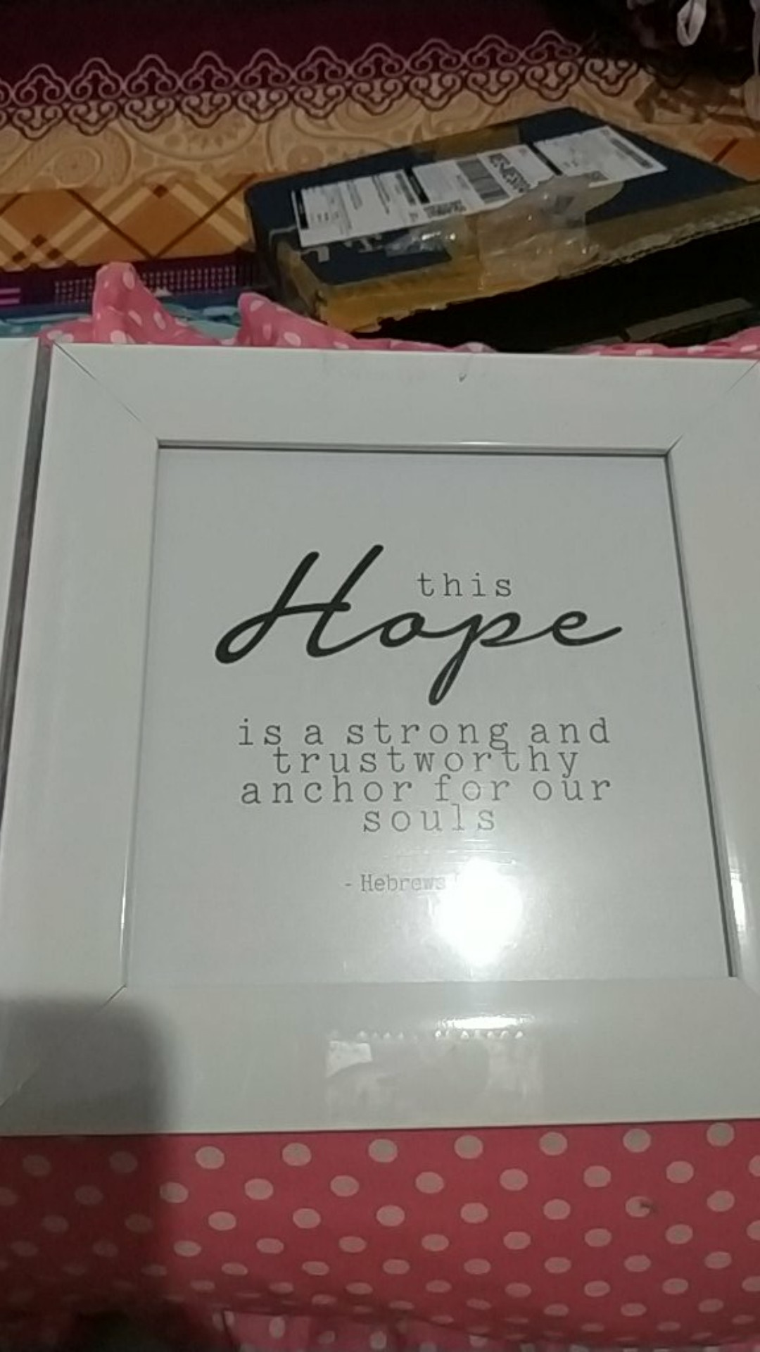 Hiasan Dinding Kristen, Faith, Hope, Love, Pigura Ayat Alkitab,  Bible Wall Decor, Poster Kristen