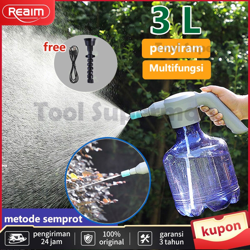 Tool Superman 3Liter Botol Spray Elektrik Botol Spray Elektrik,menyirami taman,kaleng penyiram listrik,Satu sakelar kunci