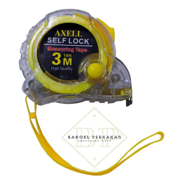 Meteran 3 M Transparan Meteran Tukang Alat Ukur Measuring Tape Tukang Kayu Bangunan TOP Quality