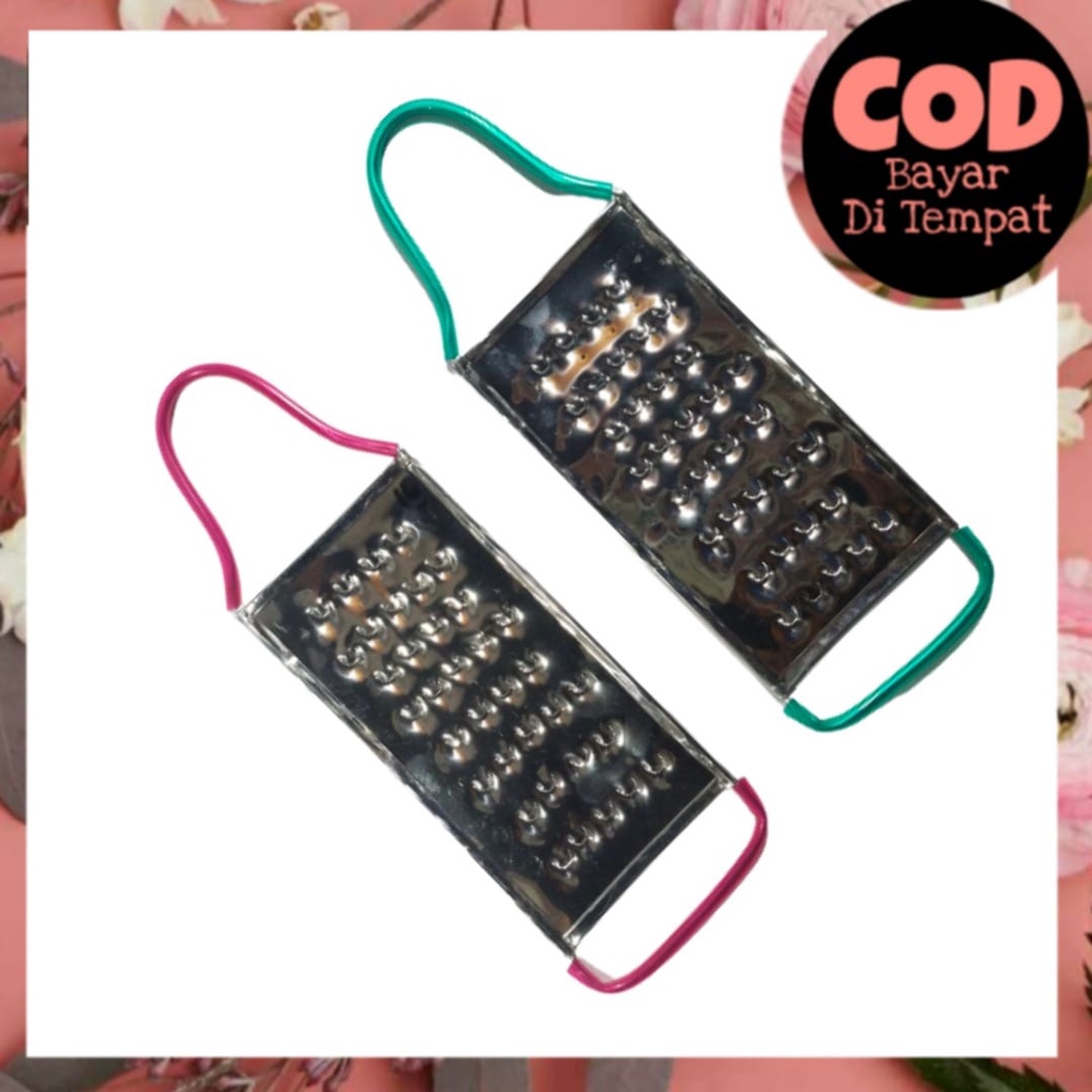 Parutan Wortel Stainless Parutan Wortel Sayuran Tipis Parutan Pipih (DOMESTICO)